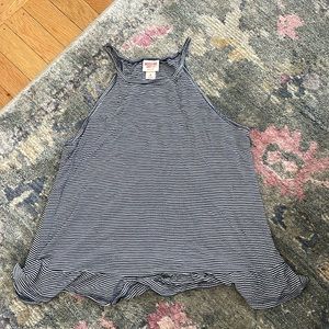 Striped Highneck Top